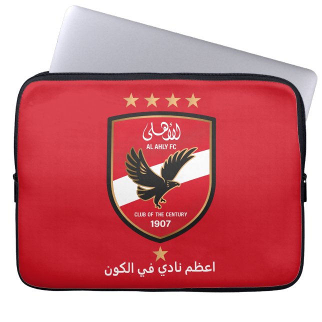 Housse Pour Ordinateur Portable Al Ahly SC Egyptian Football Team Alahly Fans (Devant)