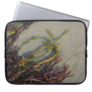 Housse Pour Ordinateur Portable Algue de plage d'océan