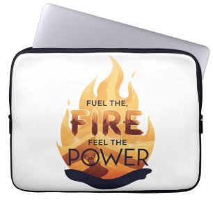 Housse Pour Ordinateur Portable Alimenter le feu sentir l'arbre de motivation de l
