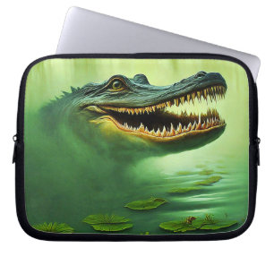 Housse Pour Ordinateur Portable Alligator Art