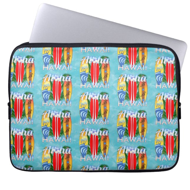 Housse Pour Ordinateur Portable Aloha Hawaii Surf Summer (Devant)