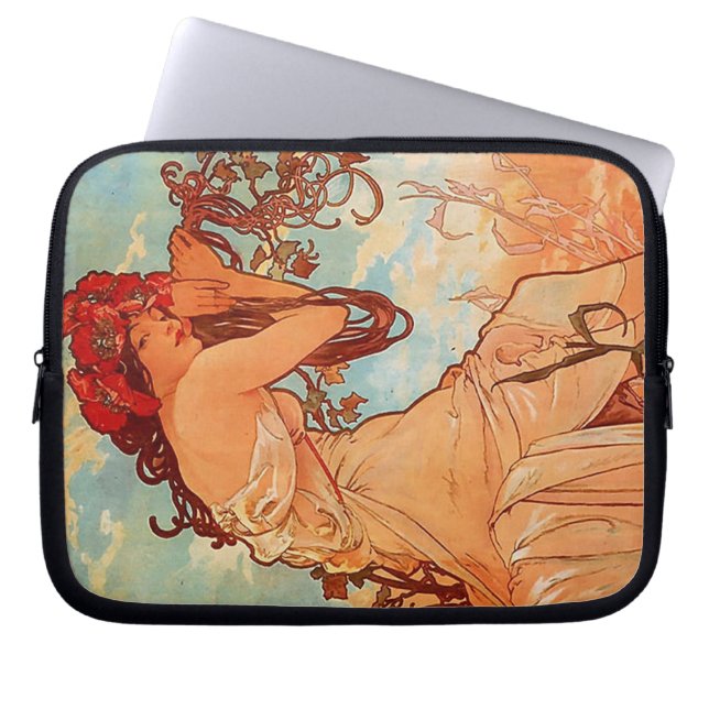 Housse Pour Ordinateur Portable Alphonse Mucha (Devant)