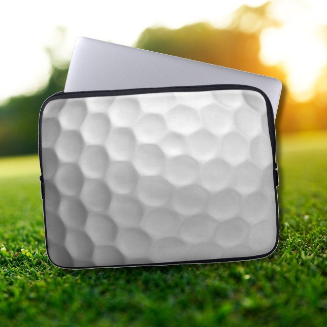 Housse Pour Ordinateur Portable Alvéoles de balle de golf (Créateur téléchargé)