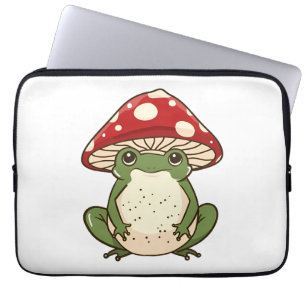 Housse Pour Ordinateur Portable Amanite tue-mouches crapaud bête