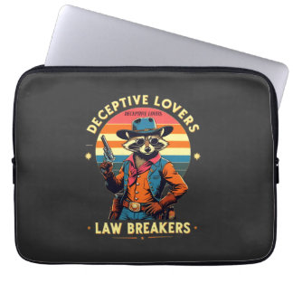 Housse Pour Ordinateur Portable 🐾 "Amateurs trompeurs, bafoueurs de lois" - Racco