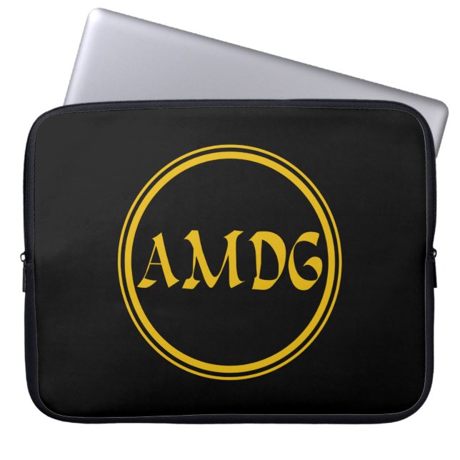 HOUSSE POUR ORDINATEUR PORTABLE AMDG (Devant)