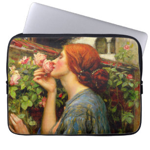 Housse Pour Ordinateur Portable Âme de la rose John William Waterhouse
