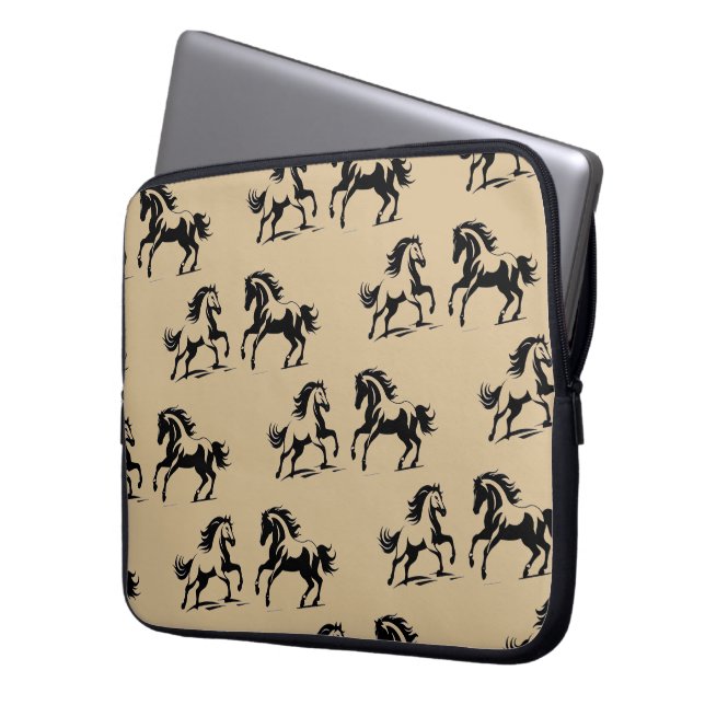 Housse pour ordinateur portable 'American Mustang' (devant gauche)