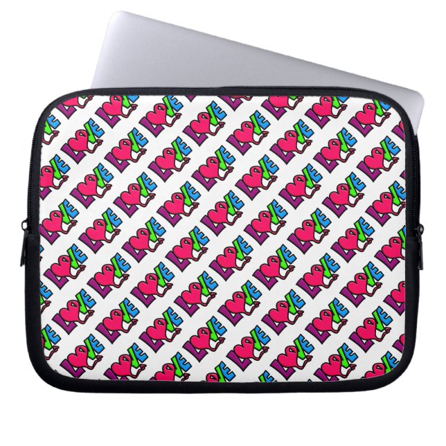 Housse Pour Ordinateur Portable Amour (Devant)