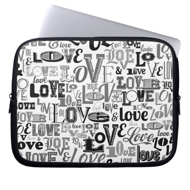 Housse Pour Ordinateur Portable Amour 3 (Devant)