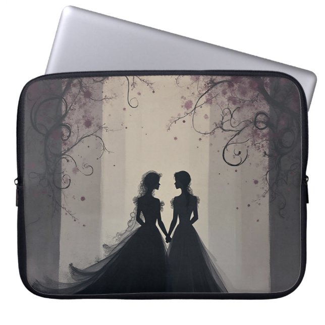 Housse Pour Ordinateur Portable Amour Toujours (Devant)