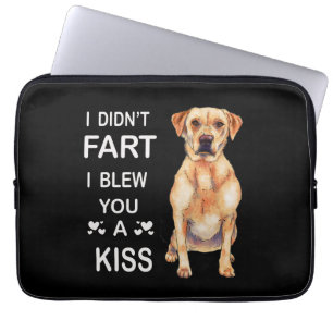 Housse Pour Ordinateur Portable Amoureux des chiens Labrador Je n'ai pas péché Je 