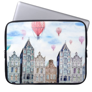 Housse Pour Ordinateur Portable Amsterdam en montgolfière
