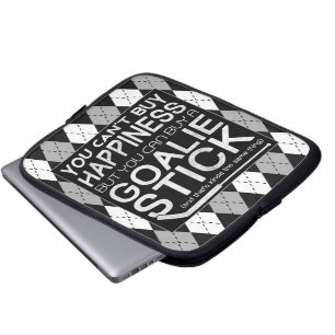Housse Pour Ordinateur Portable Amusante Manche Portable De Jockey Sur Glace