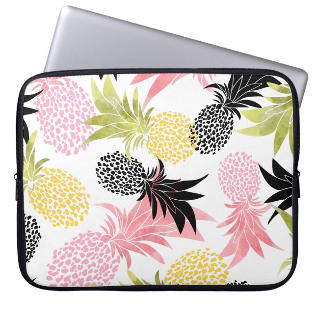 Housse Pour Ordinateur Portable Ananas (Devant)