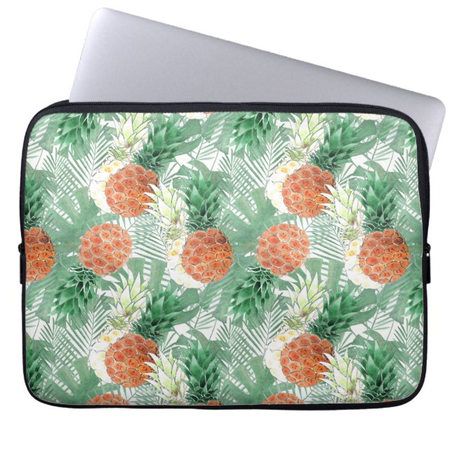 Housse Pour Ordinateur Portable Ananas, couple sucré, fruit (Devant)
