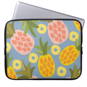 Housse Pour Ordinateur Portable Ananas naturel Abstrait : Beauté Vintage.