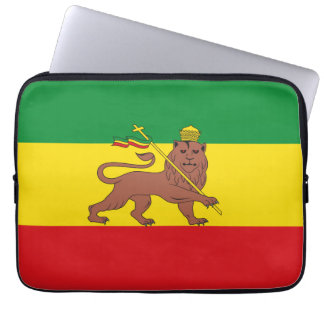 Housse Pour Ordinateur Portable Ancien drapeau éthiopien