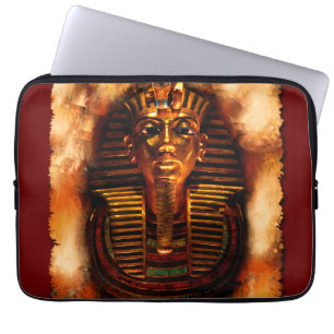 Housse Pour Ordinateur Portable Ancien Pharaon Égyptien Tutankhamon Manche Ordinat