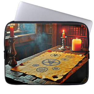 Housse Pour Ordinateur Portable Anciens épisodes sur un défilement mystique