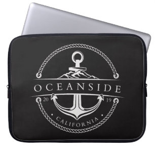 Housse Pour Ordinateur Portable Ancre de voile Oceanside Californie 2019