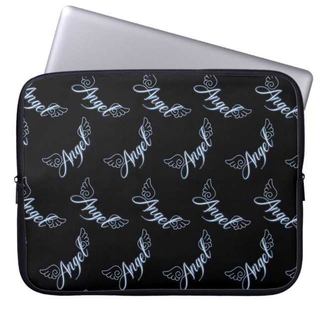 Housse Pour Ordinateur Portable Ange Falln Avec Ailes (Devant)