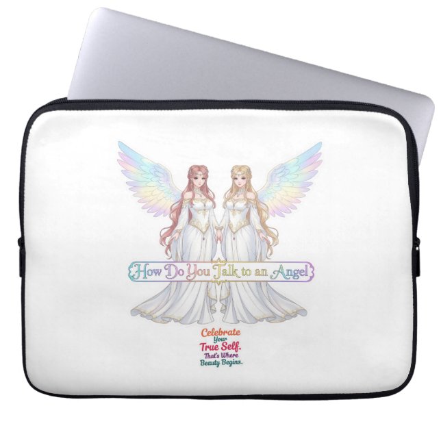 Housse Pour Ordinateur Portable Angel Collection (Devant)