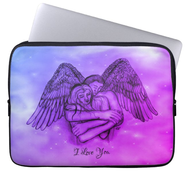Housse Pour Ordinateur Portable Angel Eros in Love (Devant)