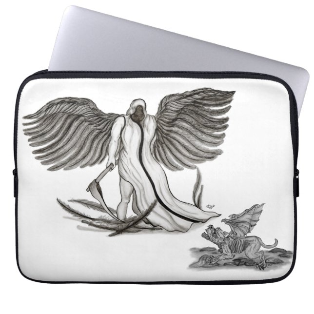 Housse Pour Ordinateur Portable Angel Uriel (Devant)