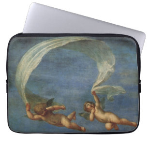 Housse Pour Ordinateur Portable Anges Détail d'Adonis conduit par des Cupidons par
