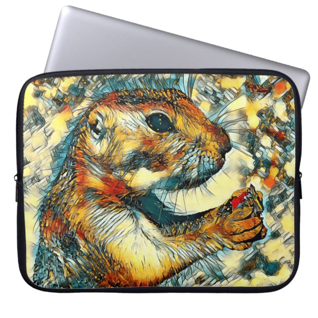 Housse Pour Ordinateur Portable AnimalArt_Prairiedog_002 (Devant)