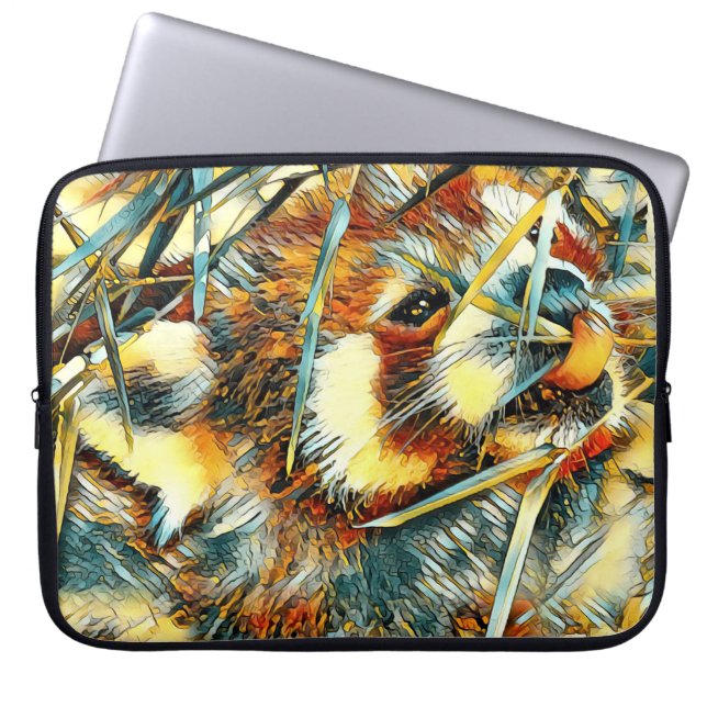 Housse Pour Ordinateur Portable AnimalArt_RedPanda_003 (Devant)