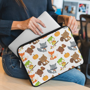 Housse Pour Ordinateur Portable Animaux de forêt, Animaux de forêt, Animaux d'auto