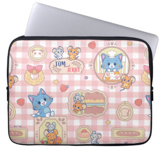 Housse Pour Ordinateur Portable Anime Tom et Jerry Motif de boulangerie