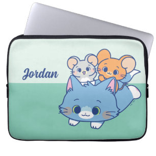 Housse Pour Ordinateur Portable Anime Tom, Jerry et Tuffy