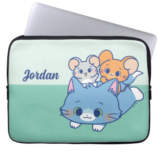 Housse Pour Ordinateur Portable Anime Tom, Jerry et Tuffy
