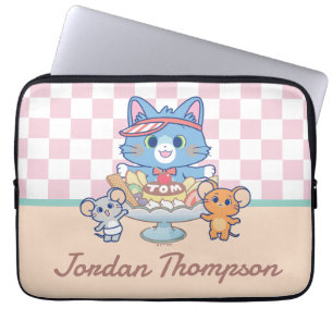 Housse Pour Ordinateur Portable Anime Tom, Jerry et Tuffy Dessert Parlor
