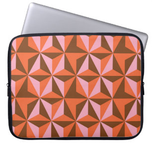 Housse Pour Ordinateur Portable Années 70 : Arrière - plan Motif Vintage