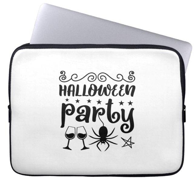 Housse Pour Ordinateur Portable Anniversaire de la fête d'Halloween (Devant)