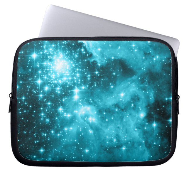 Housse Pour Ordinateur Portable Aqua Stars (Devant)