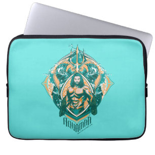 Housse Pour Ordinateur Portable Aquaman Graphique Aquaman & Trenchers