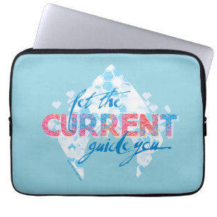 Housse Pour Ordinateur Portable Aquaman Graphique Logo "Let The Current Guide Yo