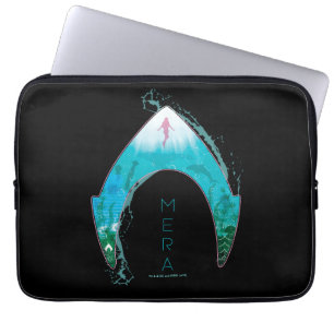 Housse Pour Ordinateur Portable Aquaman   Voir par Mera Symbole Ocean Graphic