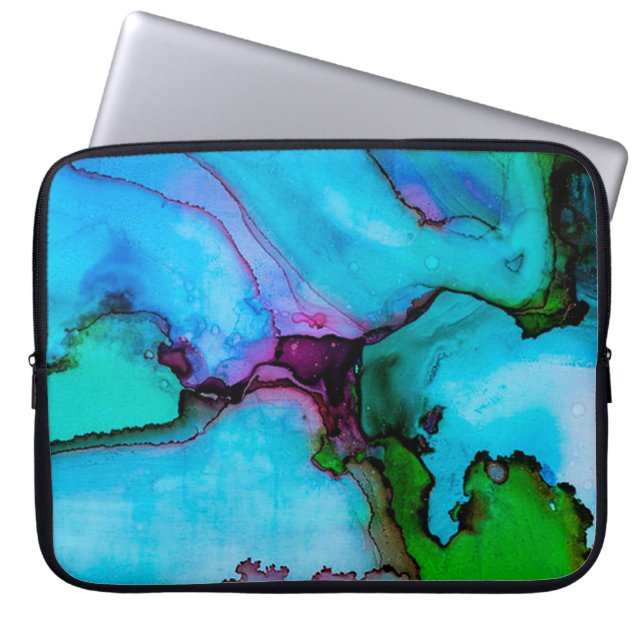 Housse Pour Ordinateur Portable Aquarelle (Devant)