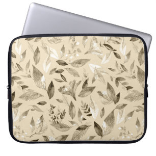 Housse Pour Ordinateur Portable Aquarelle chute feuilles 4