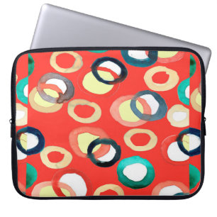 Housse Pour Ordinateur Portable Aquarelle couleur aquarelle transparente motif