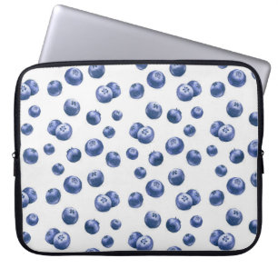 Housse Pour Ordinateur Portable Aquarelle dessinée à la main sans couture répétée