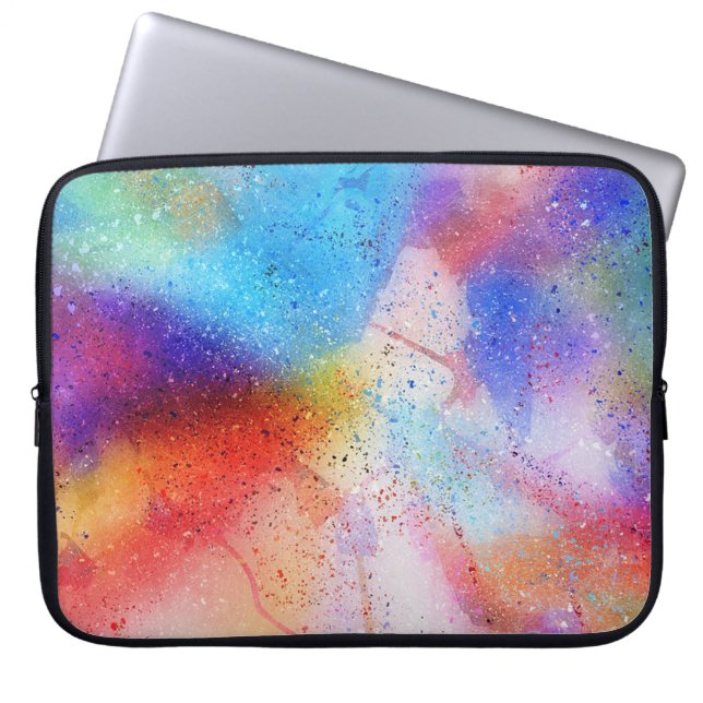 Housse Pour Ordinateur Portable Aquarelle et peinture (Devant)