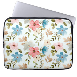 Housse Pour Ordinateur Portable Aquarelle Fleur sauvage motif floral-67676