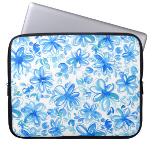 Housse Pour Ordinateur Portable Aquarelle Floral Chintz Motif mignon